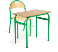 Zestaw szkolny, uczniowski stolik BARTEK 1-osob.+krzesło Bolek