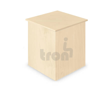 Lada szkolna CUBE LNM narożna mała 750x750x750
