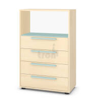 Szafa szkolna TJ-24/TBW 1200x800x400