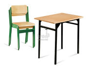 Zestaw stolik Żak PLUS 1-osob. + krzesło Żak Plus